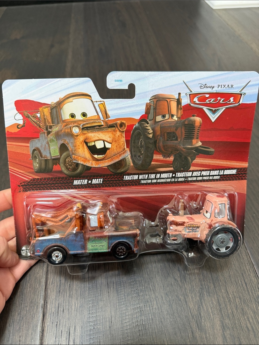 Disney cars 2 pack mater and tractor die cast